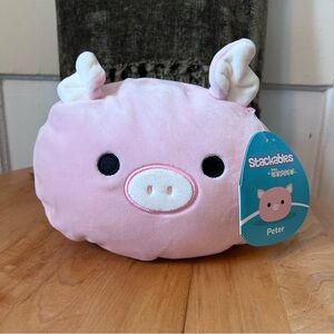 Squishmallows Stackables Peter the Pig Plush Toy